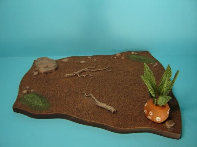 Aurora prehistoric scenes resin model add on