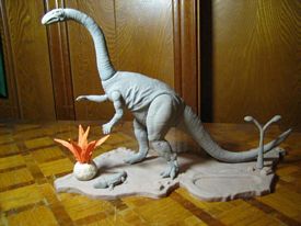 Aurora prehistoric scenes resin model add on