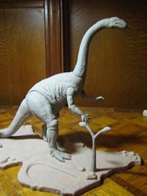 Aurora prehistoric scenes resin model add on
