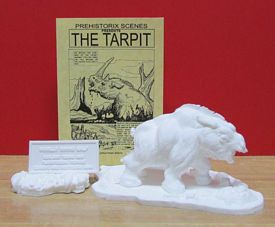 Aurora prehistoric scenes resin model add on