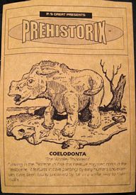 Aurora prehistoric scenes resin model add on