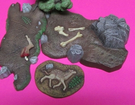 Aurora prehistoric scenes resin model add on