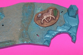 Aurora prehistoric scenes resin model add on