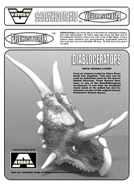 Aurora prehistoric scenes resin model add on
