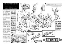 Aurora prehistoric scenes resin model add on
