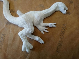 Aurora prehistoric scenes resin model add on