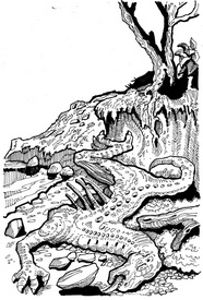 Aurora prehistoric scenes resin model add on