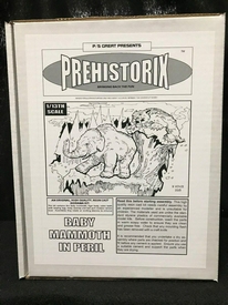 Aurora prehistoric scenes resin model add on