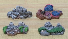 Aurora prehistoric scenes resin model add on