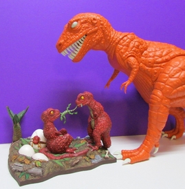 Aurora prehistoric scenes resin model add on