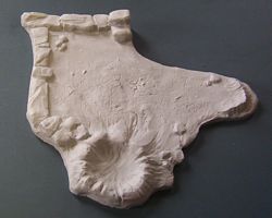 Aurora prehistoric scenes resin model add on