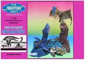 Aurora prehistoric scenes resin model add on