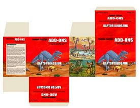 Aurora prehistoric scenes resin model add on