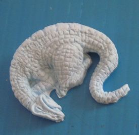 Aurora prehistoric scenes resin model add on