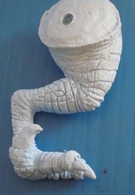 Aurora prehistoric scenes resin model add on