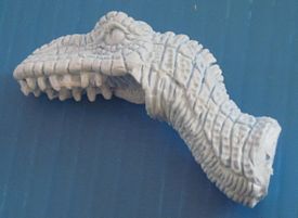 Aurora prehistoric scenes resin model add on