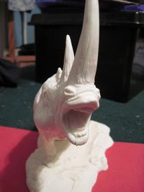 Aurora prehistoric scenes resin model add on