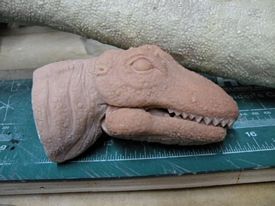Aurora prehistoric scenes resin model add on
