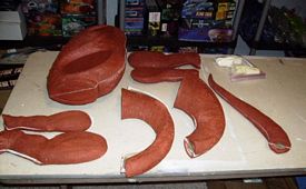 Aurora prehistoric scenes resin model add on