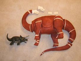 Aurora prehistoric scenes resin model add on