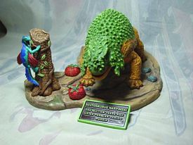 Aurora prehistoric scenes resin model add on