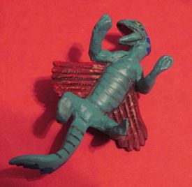 Aurora prehistoric scenes resin model add on