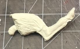 Aurora prehistoric scenes resin model add on