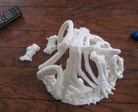 Aurora prehistoric scenes resin model add on