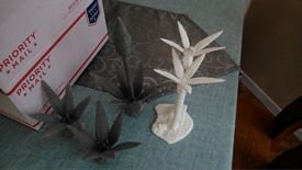 Aurora prehistoric scenes resin model add on