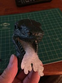 Aurora prehistoric scenes resin model add on