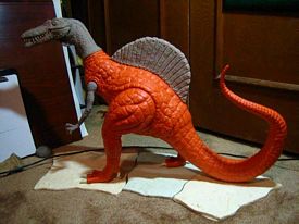 Aurora prehistoric scenes resin model add on