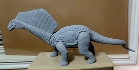 Aurora prehistoric scenes resin model add on