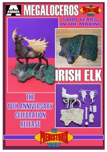 Aurora prehistoric scenes resin model add on