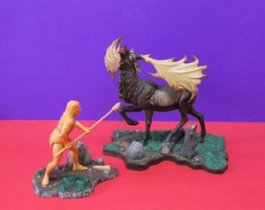 Aurora prehistoric scenes resin model add on