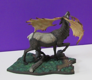 Aurora prehistoric scenes resin model add on