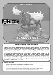 Aurora prehistoric scenes resin model add on