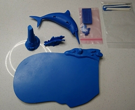 Aurora prehistoric scenes resin model add on