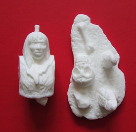 Aurora prehistoric scenes resin model add on