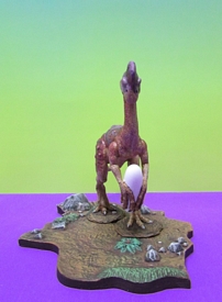 Aurora prehistoric scenes resin model add on