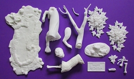 Aurora prehistoric scenes resin model add on