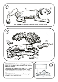 Aurora prehistoric scenes resin model add on