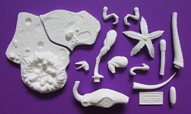 Aurora prehistoric scenes resin model add on