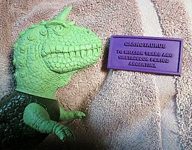 Aurora prehistoric scenes resin model add on