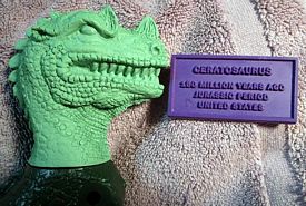 Aurora prehistoric scenes resin model add on