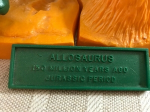 allosaurus nameplate
