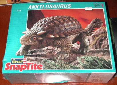 Revell 93 Armored dinosaur model box