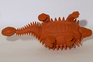 armored dinosaur model