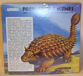 armored dinosaur model box