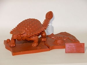 armored dinosaur model
