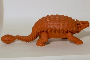 armored dinosaur model